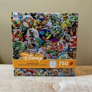 Ceaco Disney Vintage Buttons 750 Piece Jigsaw Puzzle